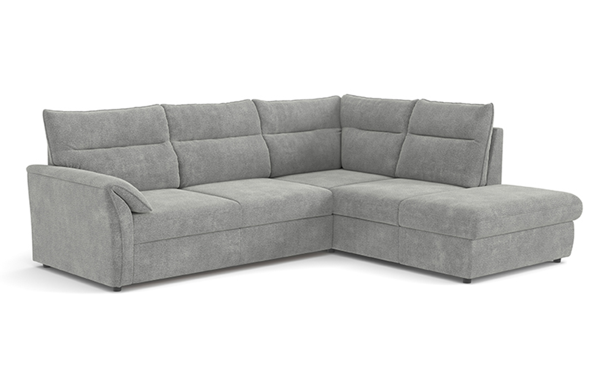Extendable corner sofa Parmo, light grey  4